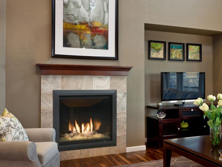 Gas fireplace 2